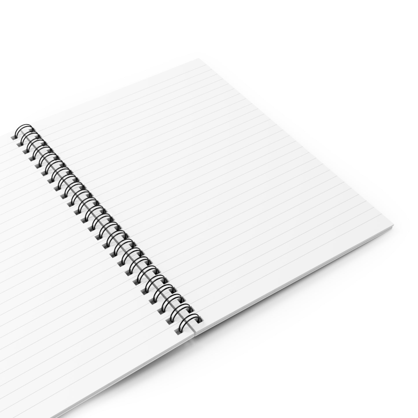 Inspirational Spiral Notebook - He Is My Protector, Ruled Lines for Daily Reflection