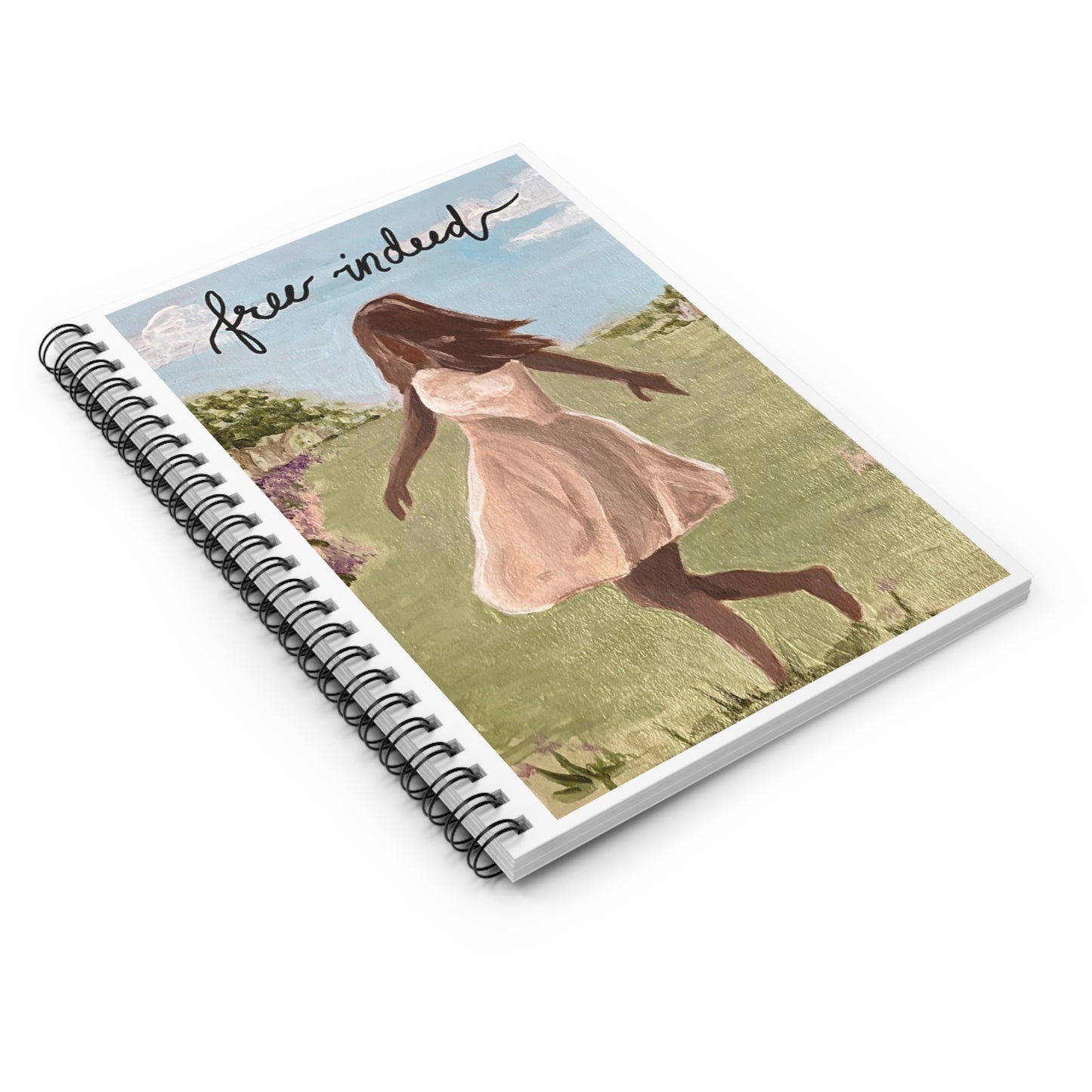 Free Indeed - Spiral Notebook - Ruled Line