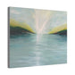 Serene Landscape Stretched Canvas Wall Art - Tranquil Nature Decor
