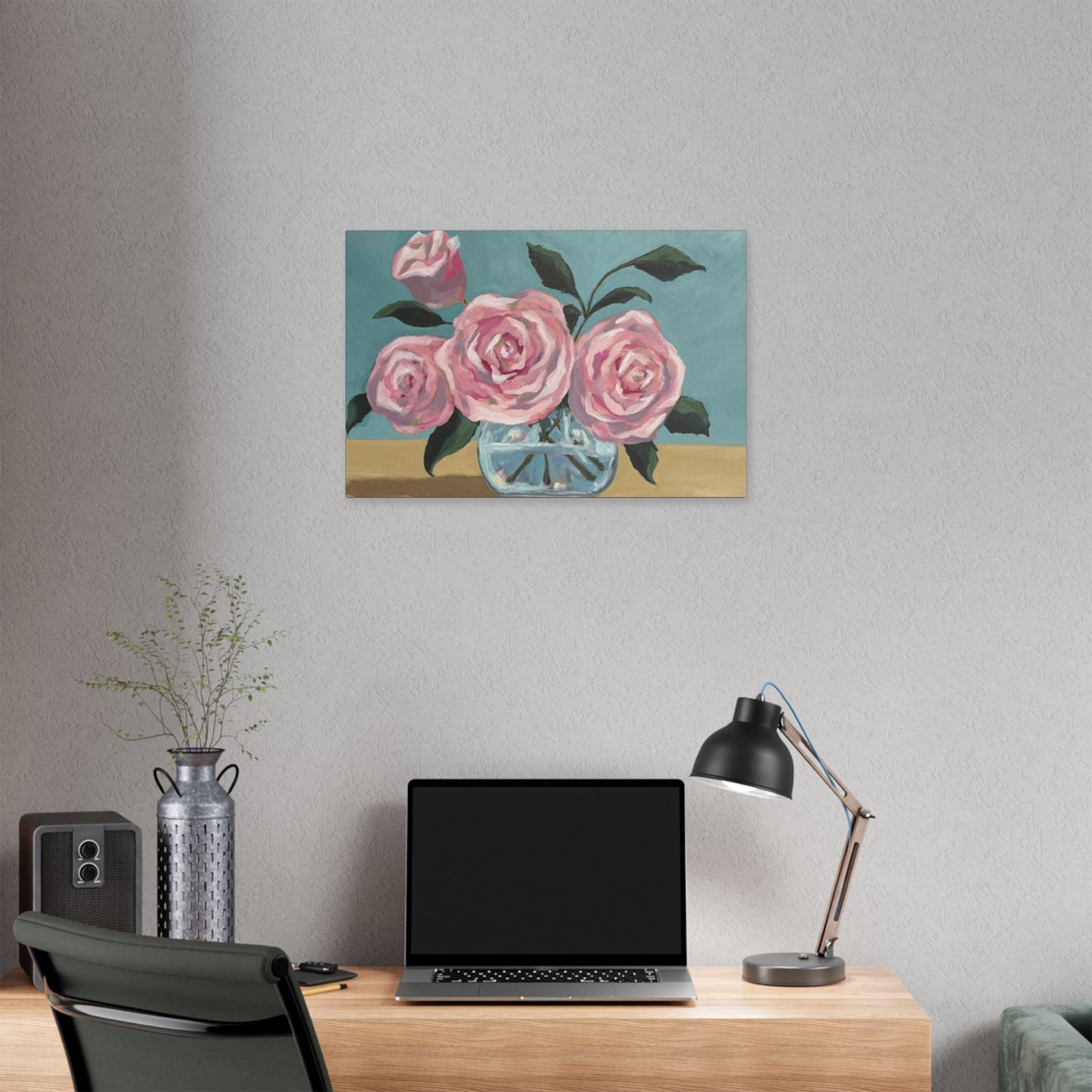 Floral Wall Art - Flowers from the Garden - Canvas Print for Home Décor