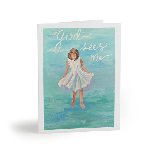 God Sees Me - Greeting cards (8, 16, and 24 pcs)