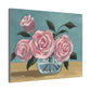 Floral Wall Art - Flowers from the Garden - Canvas Print for Home Décor