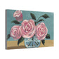 Floral Wall Art - Flowers from the Garden - Canvas Print for Home Décor