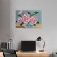 Floral Wall Art - Flowers from the Garden - Canvas Print for Home Décor