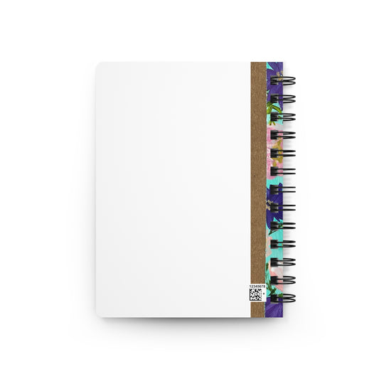 It Is Well Floral Spiral Journal — Inspirational Ruled Notebook