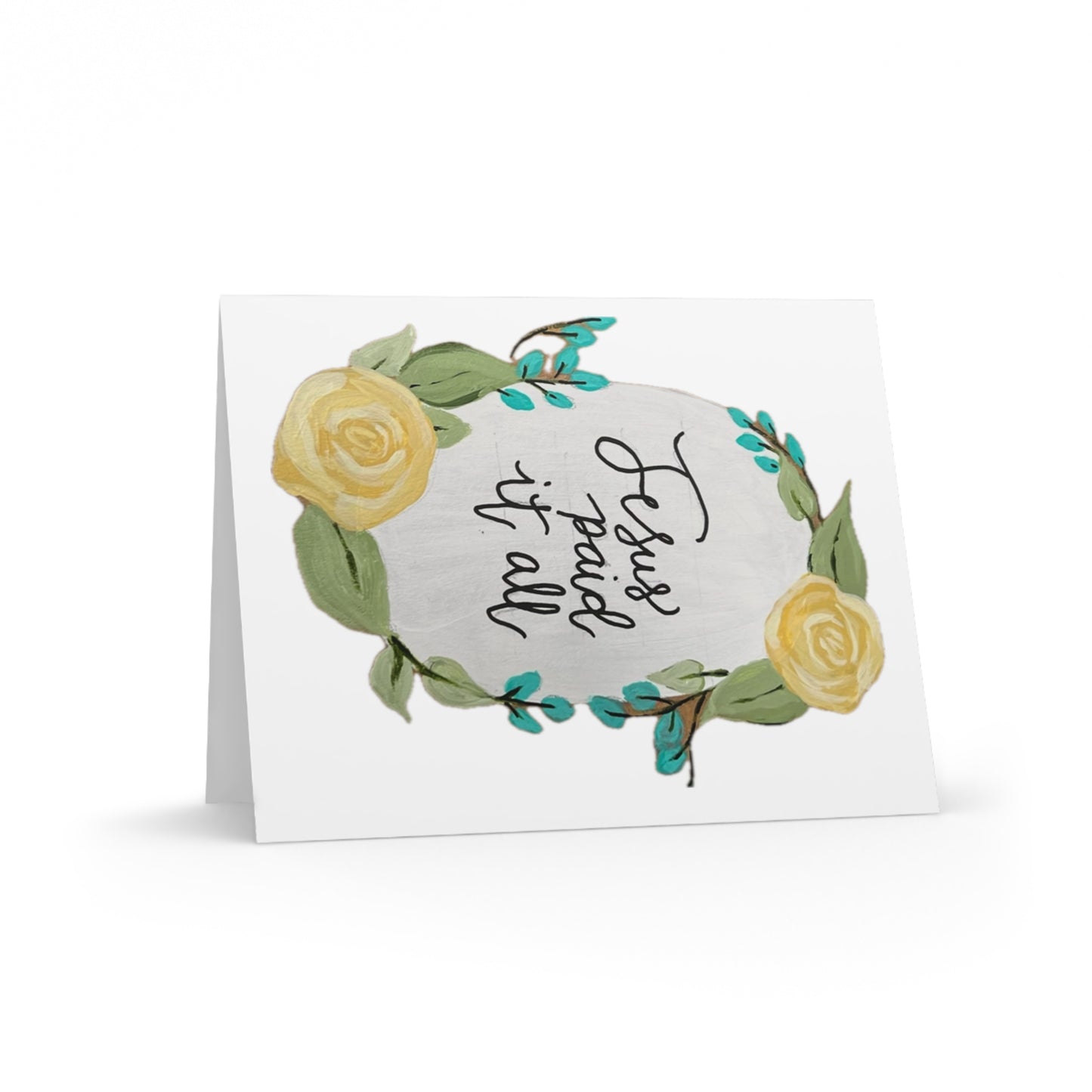 Jesus Paid it All - Greeting cards (8, 16, and 24 pcs)