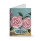Vintage Floral Spiral Notebook - Ruled Line for Creative Ideas & Notes