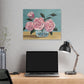 Floral Wall Art - Flowers from the Garden - Canvas Print for Home Décor