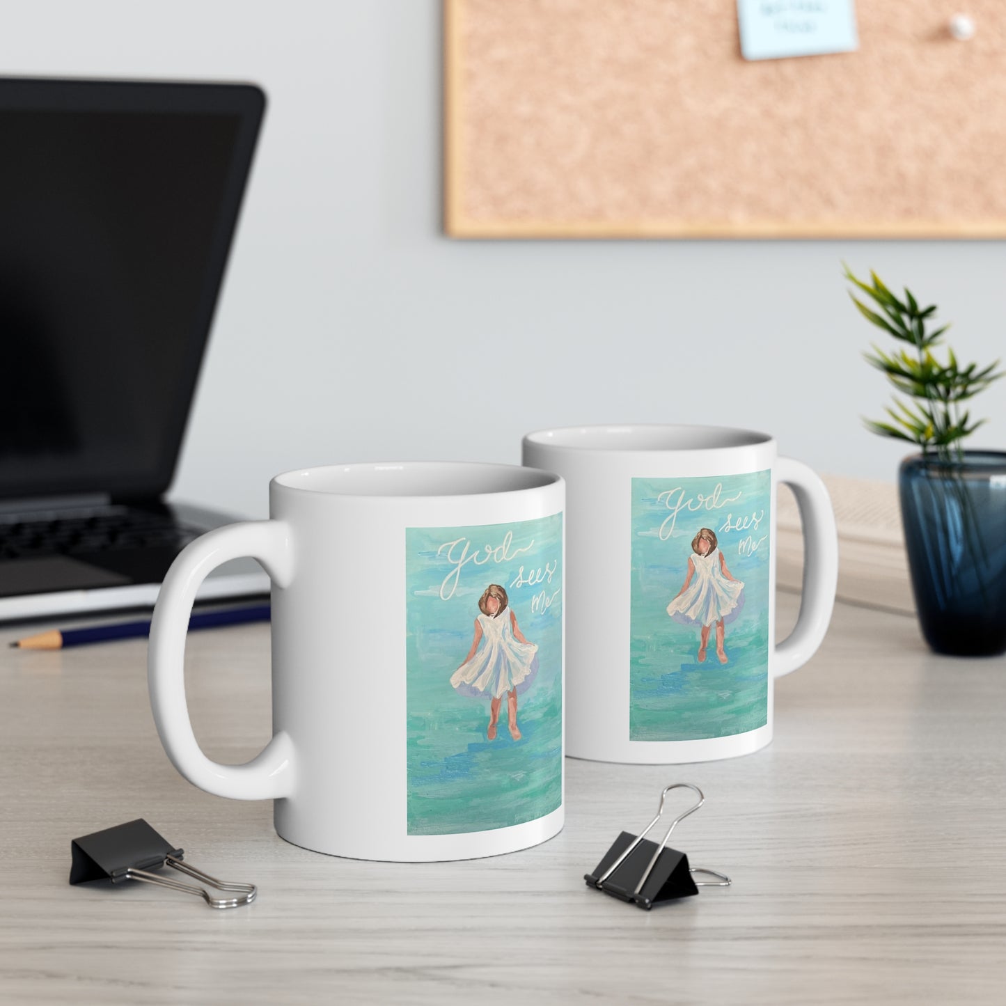 God Sees Me - Ceramic Mug 11oz