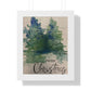 Holiday - Christmas Tree - Framed Vertical Poster