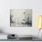 Angels I - Elegant Abstract Stretched Canvas Art for Modern Home Decor