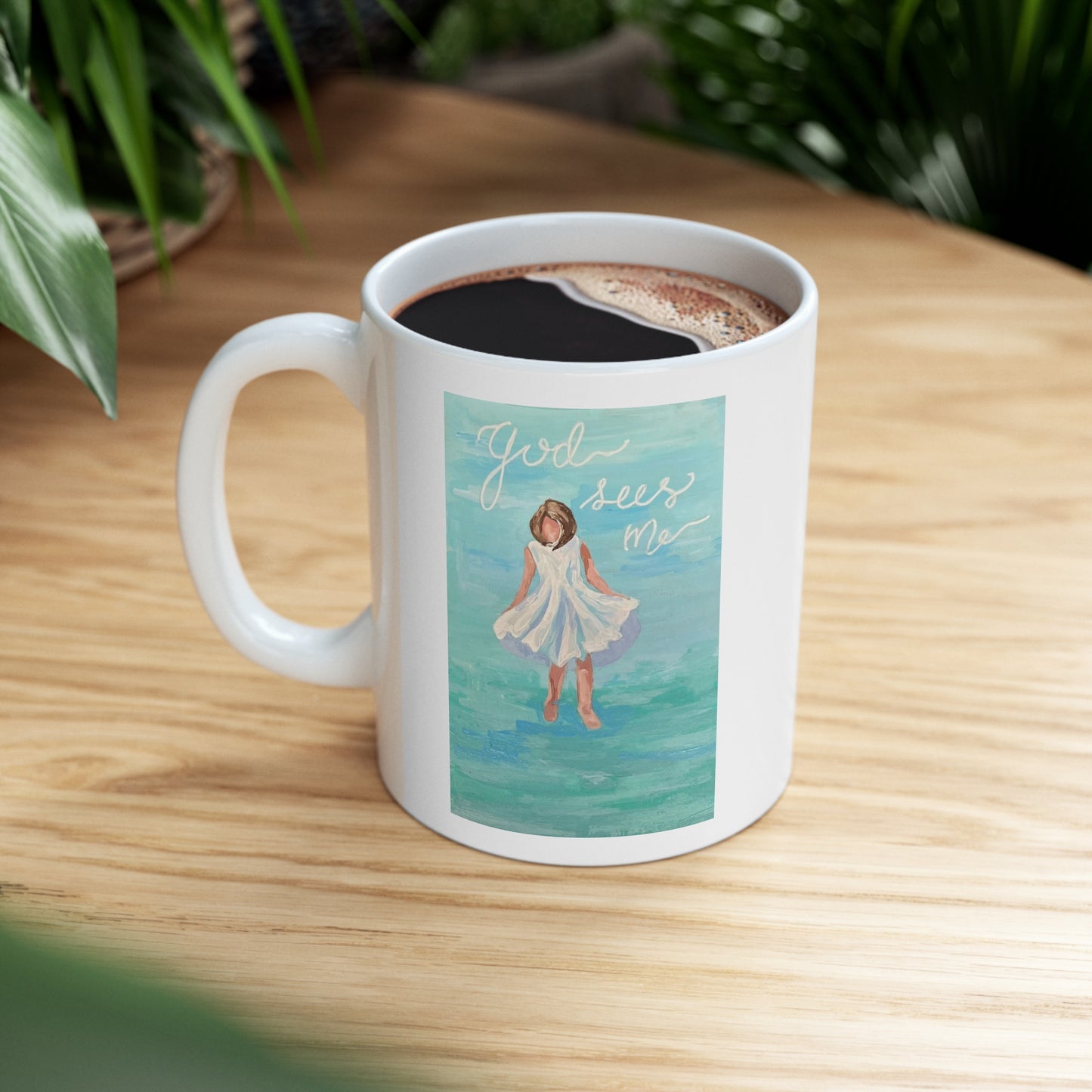 God Sees Me - Ceramic Mug 11oz