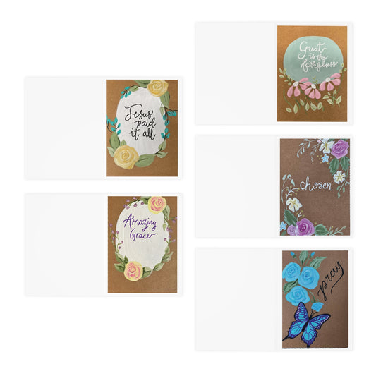 Faith Edition - Multi-Design Greeting Cards (5-Pack)