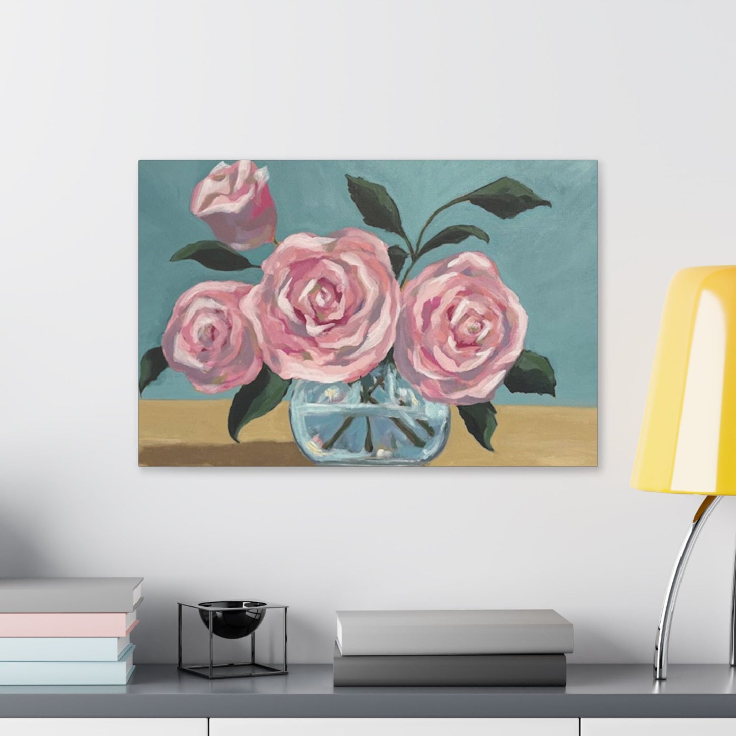Floral Wall Art - Flowers from the Garden - Canvas Print for Home Décor