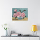 Floral Wall Art - Flowers from the Garden - Canvas Print for Home Décor