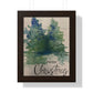 Holiday - Christmas Tree - Framed Vertical Poster