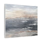 Serene Ocean Stretch Canvas Wall Art - Tranquil Coastal Décor