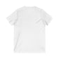Alabaster Jar - Artistic "V-Neck" Tee - Relaxed Fit Unisex Jersey Tee, Casual Art Shirt, Summer Outfit, Gift for Art Lovers, Unique Graphic Top