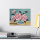Floral Wall Art - Flowers from the Garden - Canvas Print for Home Décor