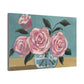 Floral Wall Art - Flowers from the Garden - Canvas Print for Home Décor