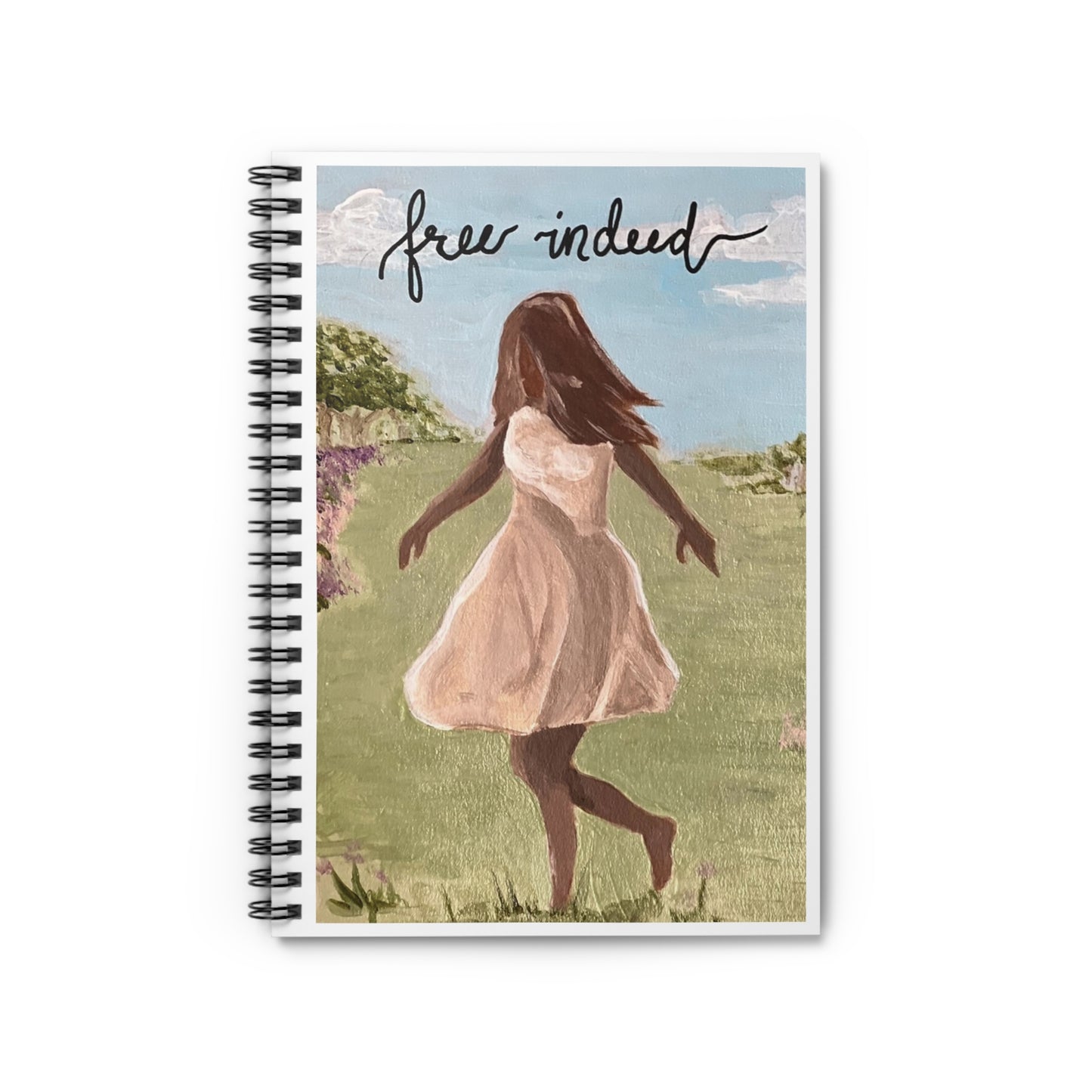Free Indeed - Spiral Notebook - Ruled Line