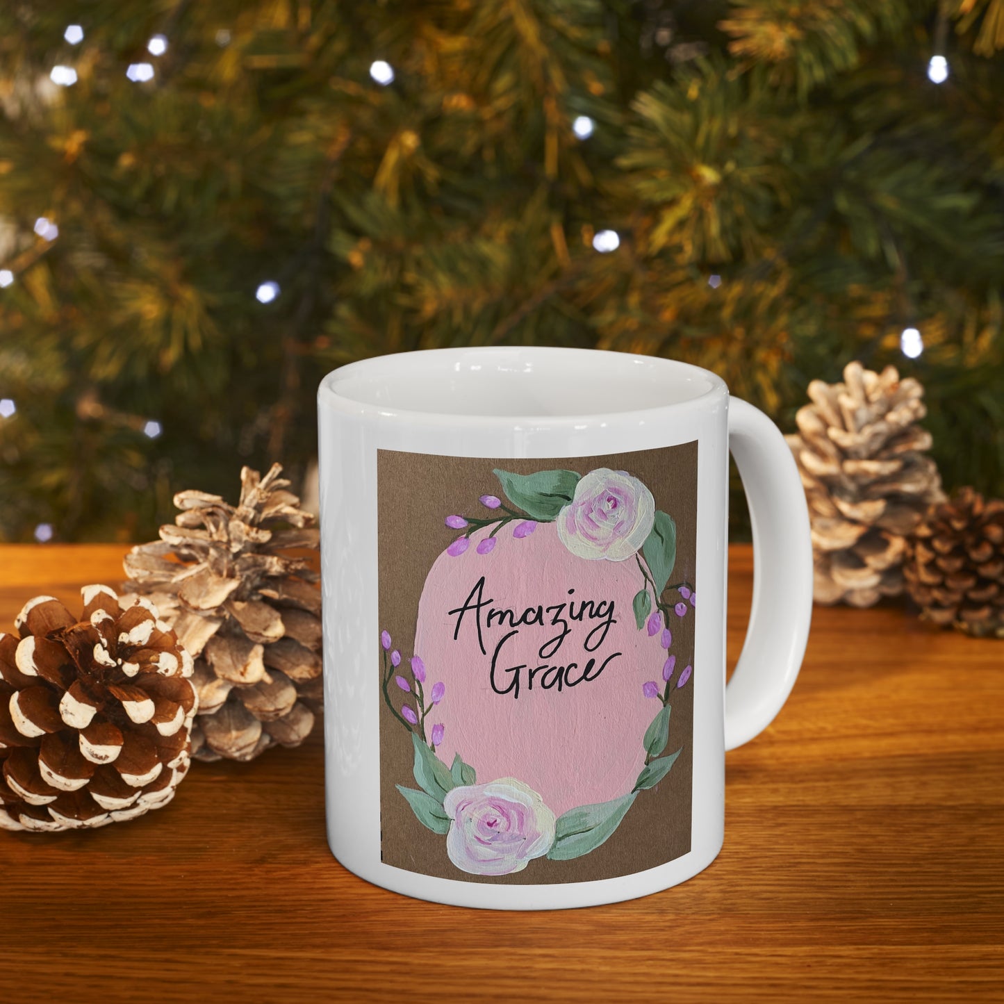 Amazing Grace Pink - Ceramic Mug 11oz