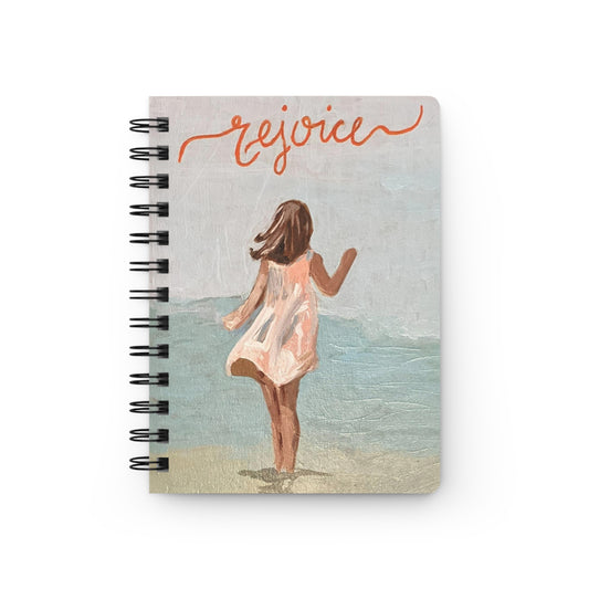 Rejoice Journal — Spiral-Bound Inspirational Notebook