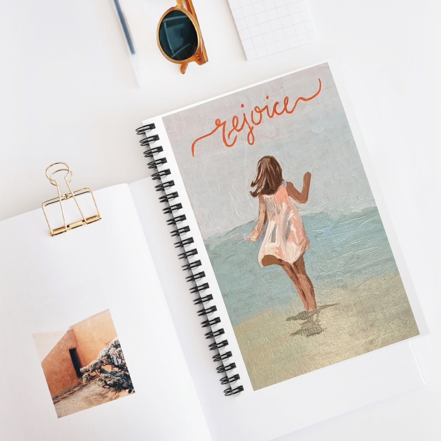 Rejoice - Spiral Notebook - Ruled Line