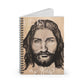Inspirational Spiral Notebook - 'He is My King' Design