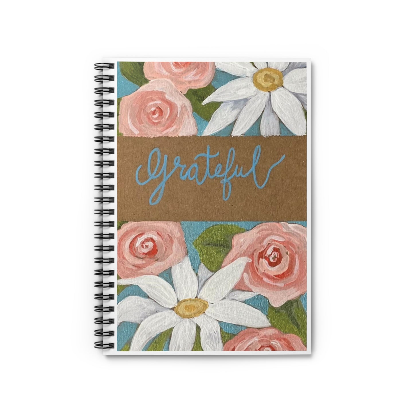 Grateful - Spiral Notebook - Ruled Line