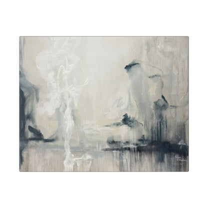Angels I - Elegant Abstract Stretched Canvas Art for Modern Home Decor