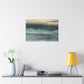 Serene Coastal Canvas Wall Art – Tranquil Ocean Landscape Decor