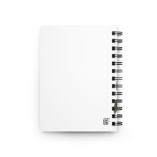 God Is Love Floral Spiral Journal — Faith-Inspired Notebook