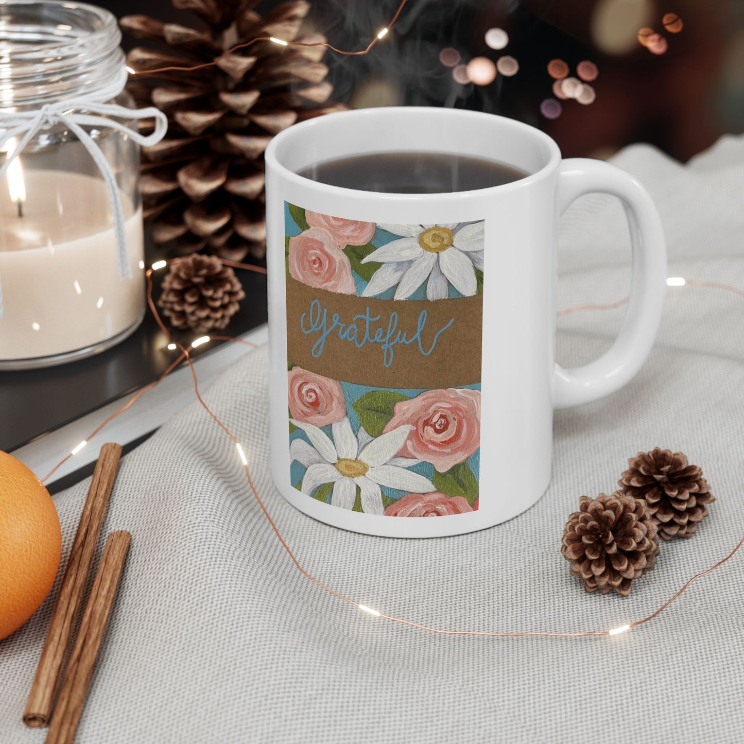 Grateful - Ceramic Mug 11oz