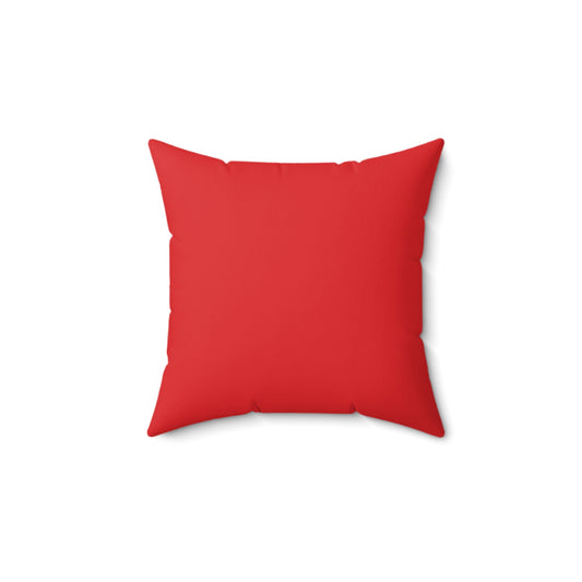 Snowman - Spun Polyester Square Pillow