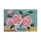 Floral Wall Art - Flowers from the Garden - Canvas Print for Home Décor