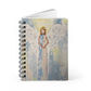 Angel Art - Art by Alisa Original Artwork - Angel -Themed Spiral Bound Journal