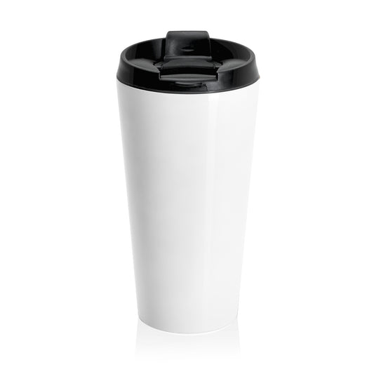 Lion and Lamb Travel Mug, Stainless Steel Coffee Cup, Nature Lover Gift, Unique Travel Mug, Hiking Gear, Inspirational Drinkware