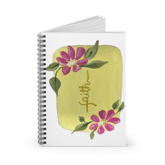 Faith - Spiral Notebook - Ruled Line