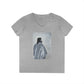 Inspirational Jesus V-Neck T-Shirt, Faith T-Shirt, Christian Apparel, Gift for Believers, Spiritual Vibe, Church Wear